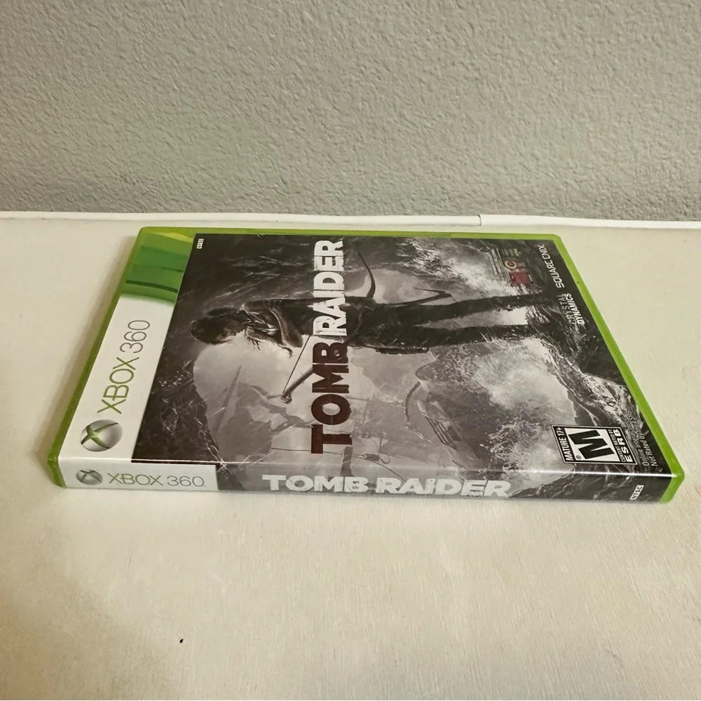 Microsoft Xbox 360 Green Tomb Raider Video Game